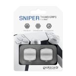 GIOTECK THUMB GRIPS SNIPER za PS5 - bele barve