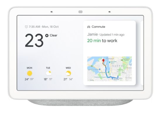 Google Nest Hub – barva krede