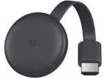 Google Chromecast 3 generacije - črne barve