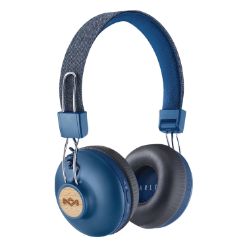 House of Marley Positive Vibration Bluetooth naglavne slušalke - denim