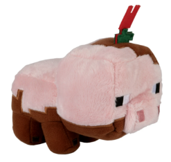 JINX MINECRAFT EARTH HAPPY EXPLORER MUDDY PIG PLIŠASTA IGRAČA