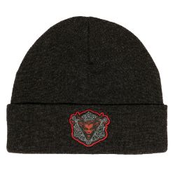 JINX DIABLO IV DAUGHTER OF HATRED BEANIE CHARCOAL HEATHER