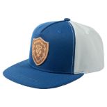 JINX WORLD OF WARCRAFT ALLIANCE LEATHER EMBLEM SNAPBACK HAT