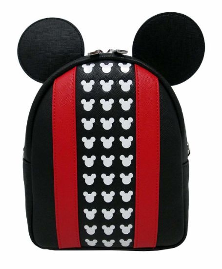 LOUNGEFLY DISNEY MICKEY APPLIQUE AND DEBOSSED DETAIL BACKPACK