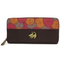 LOUNGEFLY LION KING ZIP AROUND WALLET