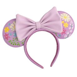 LOUNGEFLY DISNEY MINNIE EMBROIDERED FLOWERS NAGLAVNI TRAK