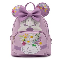 LOUNGEFLY DISNEY MINNIE HOLDING FLOWERS MINI NAHRBTNIK