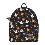 LOUNGEFLY DISNEY SPOOKY MICE MINI NAHRBTNIK IN TRAK ZA LASE