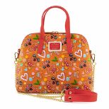 LOUNGEFLY DISNEY SEASONAL GINGER BREAD AOP CROSSBODY TORBA