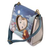 LOUNGEFLY DISNEY LADY AND THE TRAMP WET CEMENT CROSS BODY TORBA