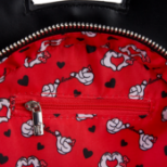 LOUNGEFLY DISNEY MICKEY AND MINNIE VALENTINES REVERSIBLE CROSS BODY TORBICA