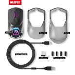 MARVO FIT PRO G1W WIRELESS GAMING MIŠKA SIVE BARVE