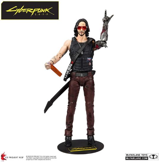 FIGURA CYBERPUNK 2077 - JOHNNY SILVERHAND 18 CM