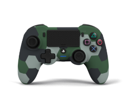 NACON PS4 ASYMMETRIC WIRELESS CONTROLLER GREEN CAMO IGRALNI PLOŠČEK