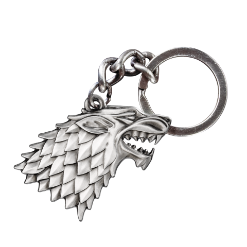 NOBLE COLLECTION - GAME OF THRONES - J - STARK KEY CHAIN