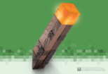 NOBLE COLLECTION – MINECRAFT – ILLUMINATING TORCH