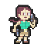 PIXEL PALS SVETILKA TOMB RAIDER LARA CROFT