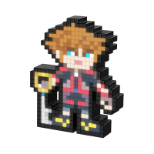 PIXEL PALS SVETILKA KINGDOM HEARTS SORA