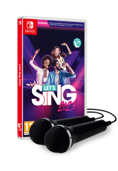 LET'S SING 2023 - DOUBLE MIC BUNDLE (Nintendo Switch)