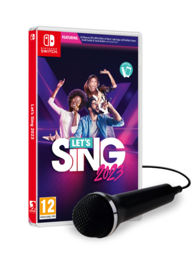 LET'S SING 2023 - SINGLE MIC BUNDLE (Nintendo Switch)