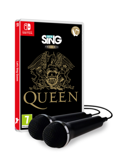 Let's Sing Presents Queen + 2 mikrofona (Nintendo Switch)