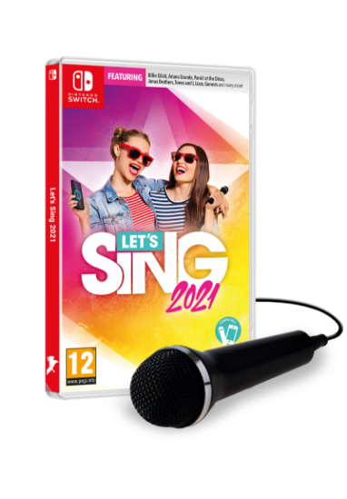 Let's Sing 2021 - Single Mic Bundle (Nintendo Switch)