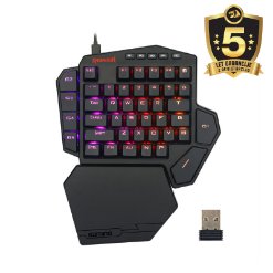 REDRAGON DITI ELITE K585RGB-KS BREZŽIČNA MEHANSKA TIPKOVNICA - RDEČA STIKALA