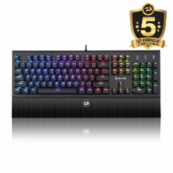 REDRAGON K569 ARYAMAN RGB GAMING MEHANSKA ŽIČNA TIPKOVNICA - RJAVA STIKALA