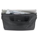 SOLO FLATIRON SLIM BRIEF BLACK 14.1