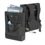 SOLO PARKER HYBRID BACKPACK TOTE BLACK 15.6