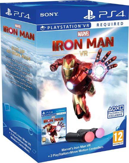 Marvel's Iron Man VR + Twin Move Controller Bundle (PS4)