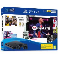 Playstation PS4 500GB Slim + FIFA 21 z dodatnim DS4 kontrolerjem