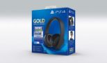 PS4 SONY WIRELESS STEREO HEADPHONES GOLD + FORTNITE