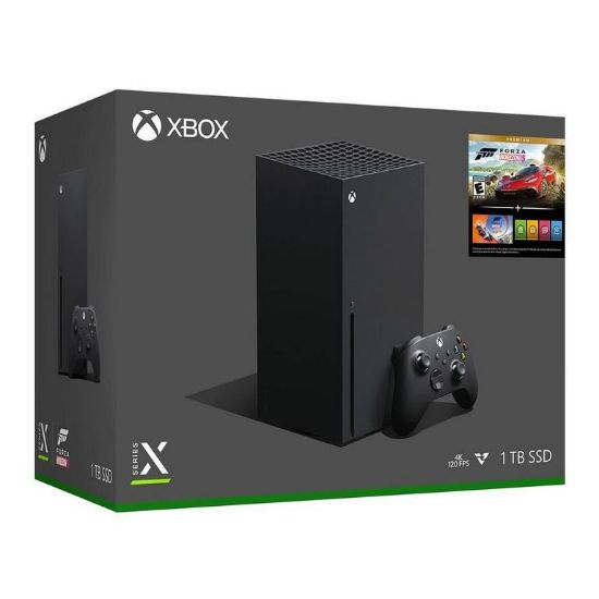 MICROSOFT CONSOLE XBOX SERIES X BLACK 1TB - FORZA HORIZON 5 BUNDLE