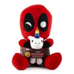 KIDROBOT HUGME-MARVEL-DEADPOOL WITH UNICORN