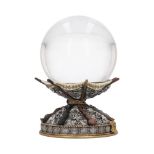 NEMESIS NOW HARRY POTTER WAND CRYSTAL BALL & HOLDER 16CM 