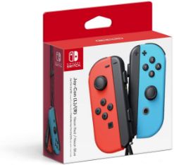 SWITCH JOY-CON PAIR NEON RED/NEON BLUE