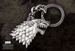 NOBLE COLLECTION - GAME OF THRONES - J - STARK KEY CHAIN