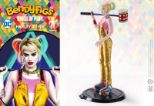 NOBLE COLLECTION - DC - BENDYFIGS - HARLEY QUINN WITH MALLET (BIRDS OF PREY) FIGURA