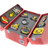 Official Crash Team Racing Nitro-Fueled Toolbox Pin Set