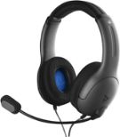 Slušalke PDP LVL40 Chat Stereo Headset za PS4/PS5 sive barve