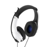 Slušalke PDP LVL40 Chat Headset za PS4/PS5 bele barve