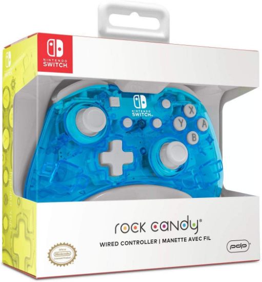 Kontroler PDP NINTENDO SWITCH ROCK CANDY MINI BLU-MERANG - žični