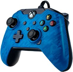 PDP XBOX WIRED CONTROLLER BLUE CAMO žični kontroler