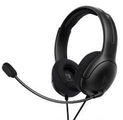 Slušalke PDP LVL40 Chat Headset za NINTENDO SWITCH črne barve