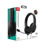 Slušalke PDP LVL40 Chat Headset za NINTENDO SWITCH črne barve