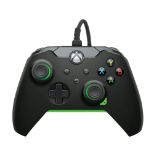 PDP XBOX WIRED CONTROLLER BLACK - NEON črno zelene barve