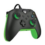 PDP XBOX WIRED CONTROLLER BLACK - NEON črno zelene barve