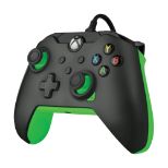 PDP XBOX WIRED CONTROLLER BLACK - NEON črno zelene barve