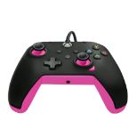 PDP XBOX WIRED CONTROLLER BLACK - FUSE (PINK)